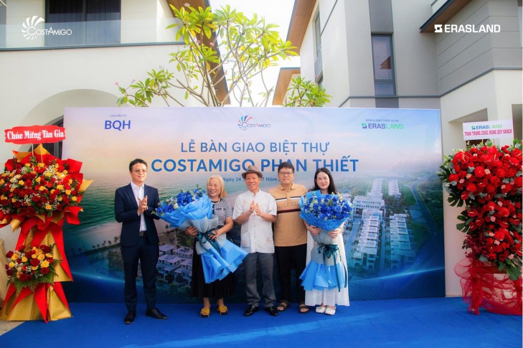 Costamigo bàn giao biệt thự, khẳng định cam kết với khách hàng